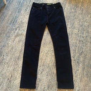 J Crew Boys Stretch Corduroy pants in Navy size 16!